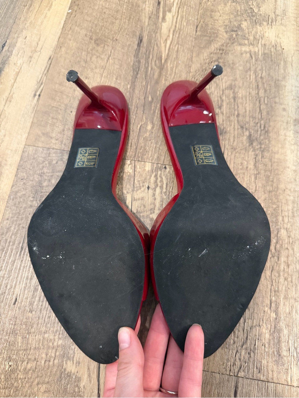 Jeffrey Campbell Women's Ce-Soire Stiletto Heels Cherry Red 9 - Picture 5 of 7